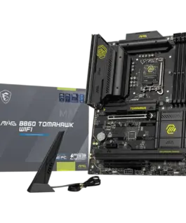 Дънна платка MSI MAG B860 TOMAHAWK WIFI ATX LGA 1851 4x DDR5 Dual Channel DDR5 up to 9200(OC)MHz 2x PCIe x16 slot 3x M.2