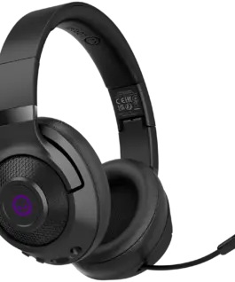 Геймърски слушалки LORGAR Noah 702 Wireless Gaming Headset black