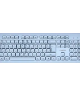 Клавиатура CANYON keyboard HKB-W01 UK/US AAA Wireless Blue