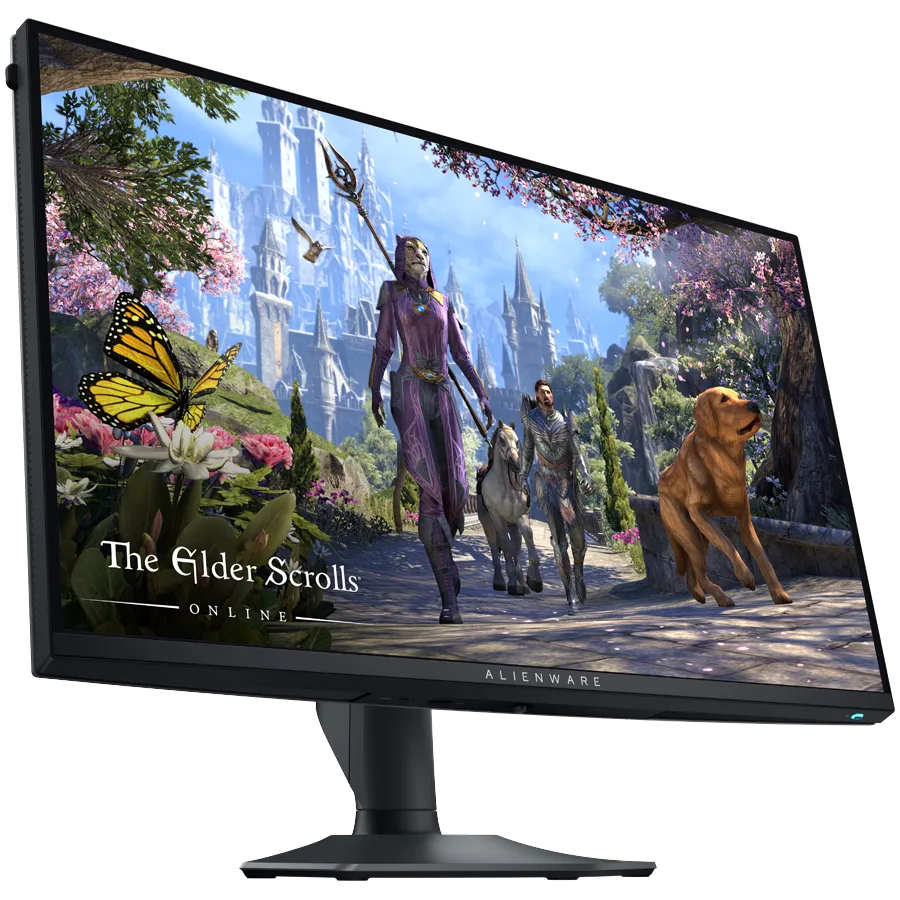 Монитор Alienware AW2725QF Gaming Monitor, 27" 16:9 IPS 3840x2160 up to 180Hz or 1920x1080 up to 360Hz, 0.5ms GtG, 1000:1, 400 cd/m2, G-Sync, 2x HDMI, 1xDP, 3xUSB 3.2, 1xUSB-C (15W), Tilt, Swivel, Pivot, Height Adj, 3Y - Image 33