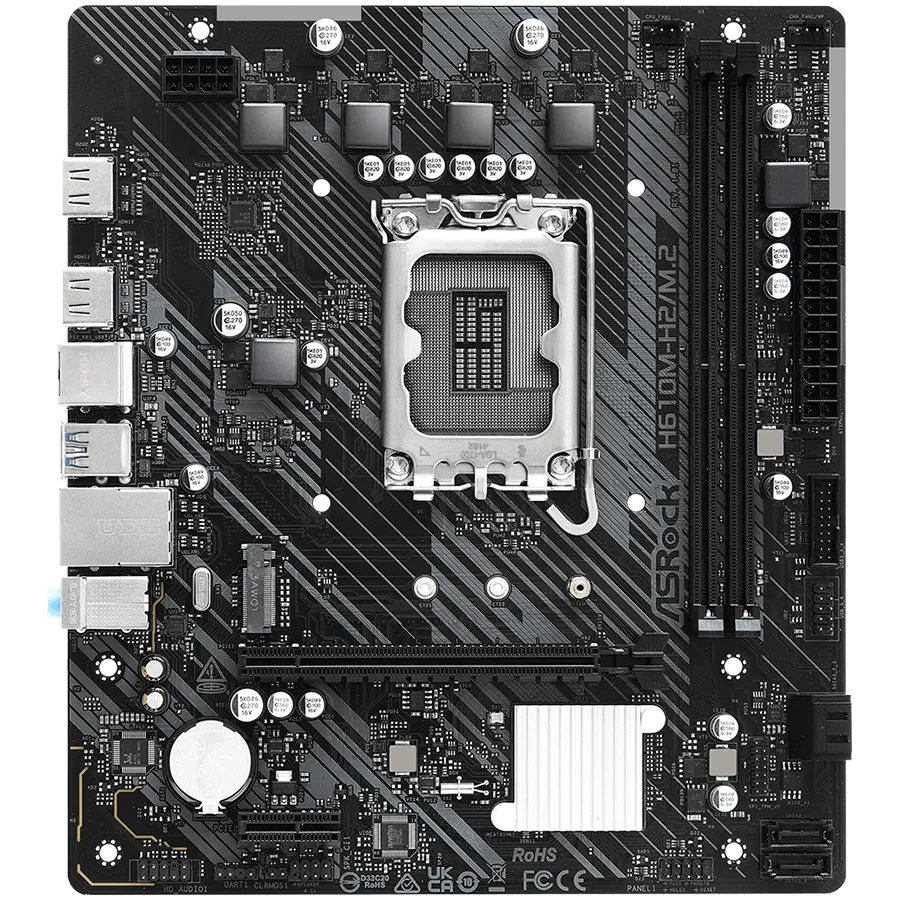 Дънна платка ASROCK H610M-H2/M.2 mATX LGA1700 DDR4 - Image 20