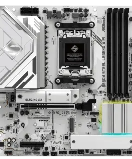 Alternative view of Дънна платка ASROCK B850M Steel Legend WiFi mATX AM5 DDR5