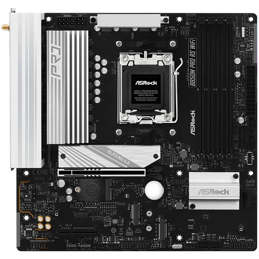 Дънна платка ASROCK B850M Pro RS WiFi mATX AM5 DDR5 - Image 11