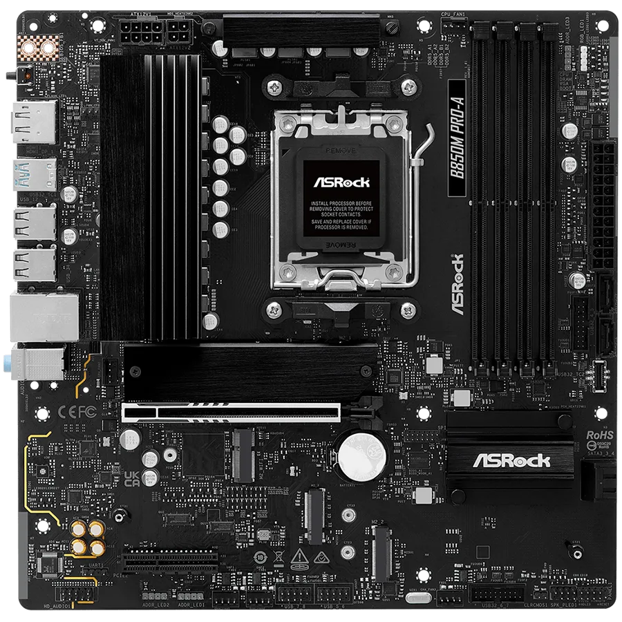 Дънна платка ASROCK B850M Pro-A mATX AM5 DDR5 - Image 5