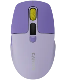 Безжична мишка CANYON mouse MW-26 LCD Silent Dual Mode Wireless Violet