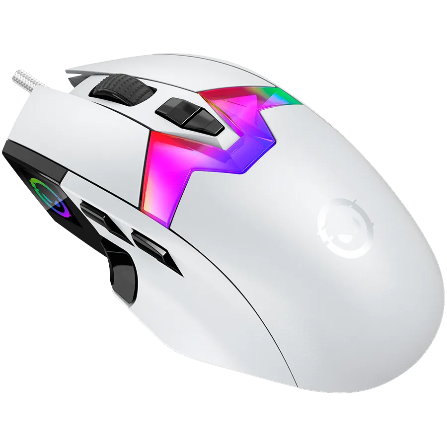 Геймърска мишка LORGAR MSP80, 8000 Hz Gaming Mouse Pro, White - Image 14