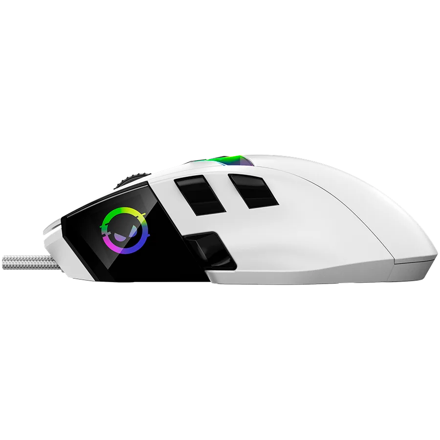 Геймърска мишка LORGAR MSP80, 8000 Hz Gaming Mouse Pro, White - Image 32