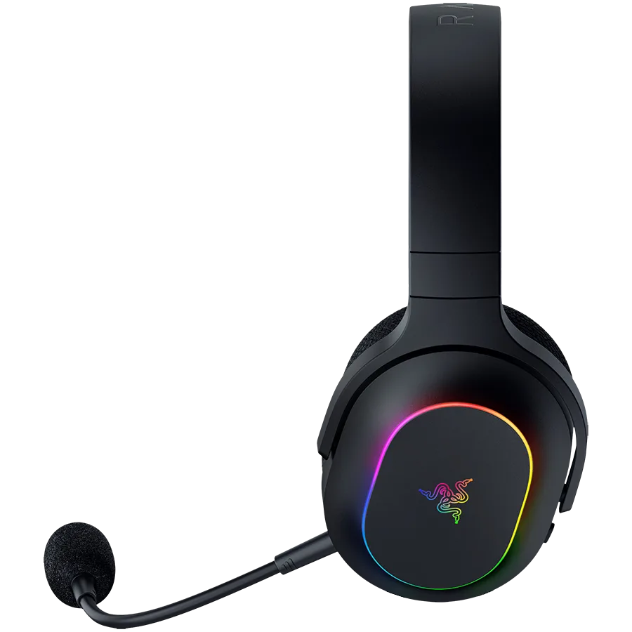 Геймърски слушалки Razer Barracuda X Chroma, Gaming Headset, Black, Oval Ear Cushions, 2.4 GHz Wireless / Bluetooth, Breathable Fabric with Memory Foam Cushions, Detachable Razer™ HyperClear Cardioid Mic, 7.1 Surround sound: Only available on Windows - Image 23
