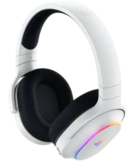 Alternative view of Геймърски слушалки Razer Barracuda X Chroma, Gaming Headset, White, Oval Ear Cushions, 2.4 GHz Wireless / Bluetooth, Breathable Fabric with Memory Foam Cushions, Detachable Razer™ HyperClear Cardioid Mic, 7.1 Surround sound: Only available on Windows