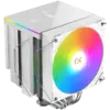 Охладител за процесор Охладител AK6 Dual Digital Arctic (WH ARGB & Digital LED Panel Top Cover 2PCS ARGB PWM Fan Intel B