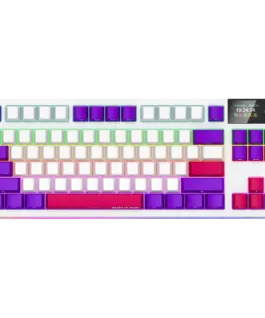 Геймърска клавиатура LORGAR KBP70TKLW Wireless TKL Mechanical Gaming Keyboard Pro White EN