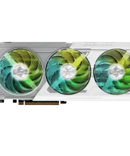 Alternative view of Видео карта ASROCK Video Card AMD Radeon RX 9070 XT Steel Legend 16GB GDDR6 256-bit HDMI 3x DP