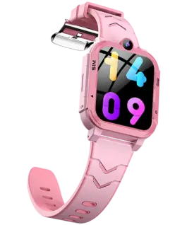 Смарт часовник Blackview Z20 Kids 4G 1.83-inch HD Touchscreen 240×284 ARM Cortex-R5 16MB/16MB 800mAh Magnetic Charging IP67 8MP Camera GPS+WiFi+LBS SOS Call Android OS Rose