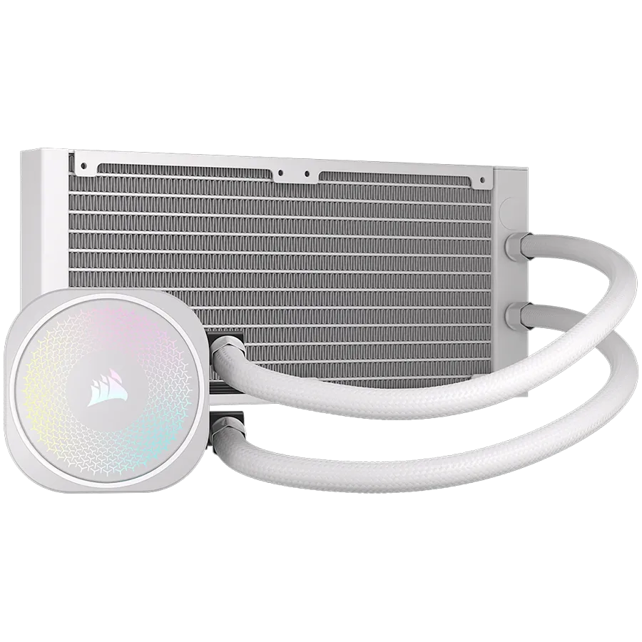 Охладител за процесор Охладител CORSAIR NAUTILUS 240 ARGB White, 240mm Radiator, Liquid CPU Cooler - Image 19