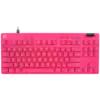 Геймърска клавиатура LOGITECH G PRO X TKL RAPID Gaming Keyboard - MAGENTA - US INTL - USB - EMEA28i-935 -