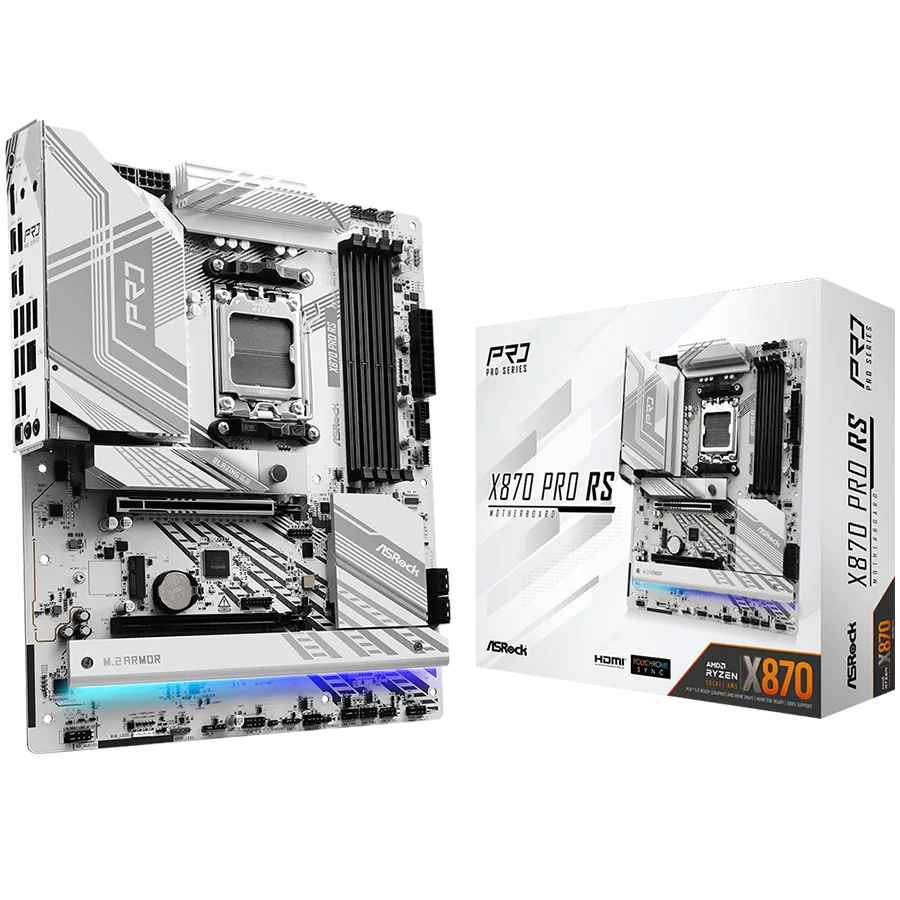 Дънна платка ASROCK X870 Pro RS ATX AM5 DDR5