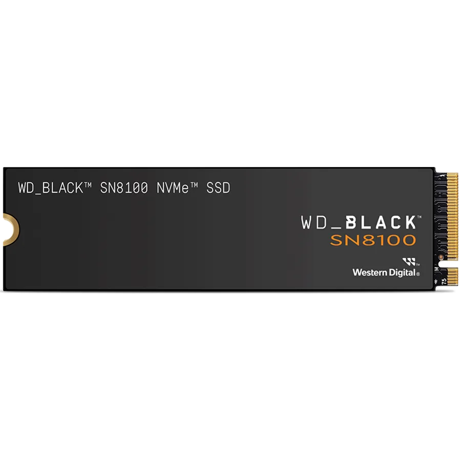 SSD диск SSD POWERED BY SANDISK WD Black SN8100 2TB M.2 2280 PCIe Gen5 x4 NVMe Read/Write: 14900/14000 MBps IOPS 2300K/2