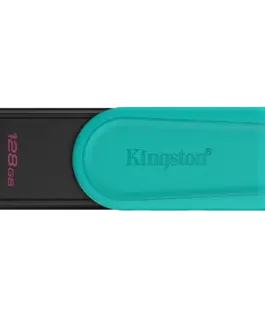 USB памет Kingston 128GB Portable USB 3.2 Gen 1 DataTraveler Exodia S (Black/Turquoise)