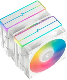 Охладител за процесор Охладител DeepCool AG620 WH ARGB V2