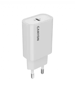 Зарядно за мобилен телефон CANYON charger OnCharge 30CL Max Power 30W 1xPD EU