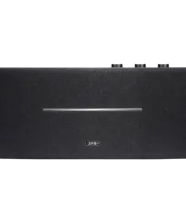 Alternative view of Тонколона за телефон Edifier D12 2.0 Bluetooth Speaker, BT V5.0, RCA, AUX, 2x 4-inch Midrange Drivers, 2x 19mm Tweeters, Remote Control and Top-Mounted Controls, Brown