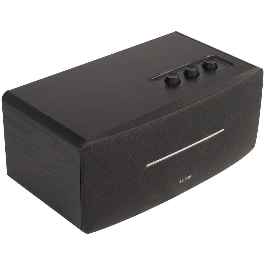 Тонколона за телефон Edifier D12 2.0 Bluetooth Speaker BT V5.0 RCA AUX 2x 4-inch Midrange Drivers 2x 19mm Tweeters Remot