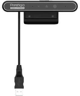 Система за бизнес комуникации Prestigio Solutions Video Conferencing Windows Hello Camera: FHD 2MP 2 mic 1m (Range) Conn