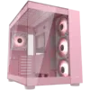 Кутия за компютър COUGAR FV150 RGB PC Case Mid tower Pink