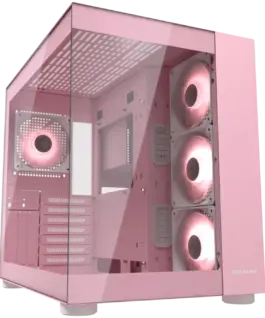Кутия за компютър COUGAR FV150 RGB PC Case Mid tower Pink