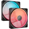 Вентилатор CORSAIR iCUE LINK LX140-R RGB 140mm RGB Fan Dual Fan Kit
