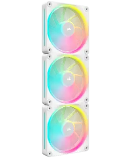 Вентилатор CORSAIR iCUE LINK LX120 RGB White 120mm RGB Fan Triple Fan Kit