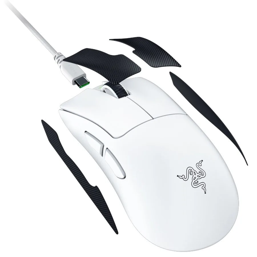 Геймърска мишка RAZER DeathAdder V4 Pro Gaming Mouse - White - Image 19