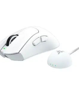 Геймърска мишка RAZER DeathAdder V4 Pro Gaming Mouse – White