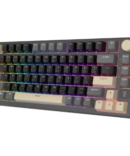 Геймърска клавиатура ROYAL KLUDGE RK-M75 Phantom Gaming Keyboard K Silver