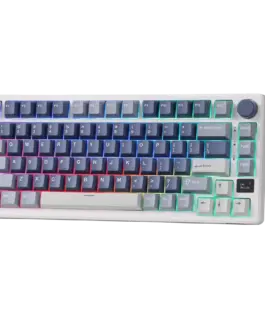 Alternative view of Геймърска клавиатура ROYAL KLUDGE RK-M75 Ocean Blue Gaming Keyboard K Sliver switch