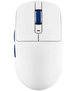 Геймърска мишка ROYAL KLUDGE M30 White Blue Gaming Mouse PAW 33111K