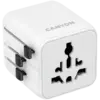 Зарядно за мобилен телефон CANYON Travel Adapter OnTour One EU/UK/US/AUS