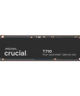 SSD диск CRUCIAL T710 4TB PCIe Gen5 NVMe M.2 2280 SSD up to 14500 MB/s read and 13800 MB/s