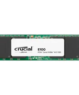 SSD диск Crucial E100 2TB SSD PCIe 4.0 Gen4 M.2 2280 NVMe Read/Write: 5000/3000 MB/s