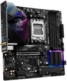 Alternative view of Дънна платка ASROCK B850M RIPTIDE WIFI mATX AM5 DDR5