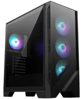 Кутия за компютър MSI MAG FORGE 321R AIRFLOW Mid-Tower ATX/M-ATX/ITX 2x USB 3.2 1x USB 3.2 Gen 2x2 Type-C 1x Audio/Mic L