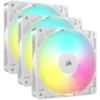 Вентилатор CORSAIR RS120 ARGB White 120mm ARGB Fan Triple Pack