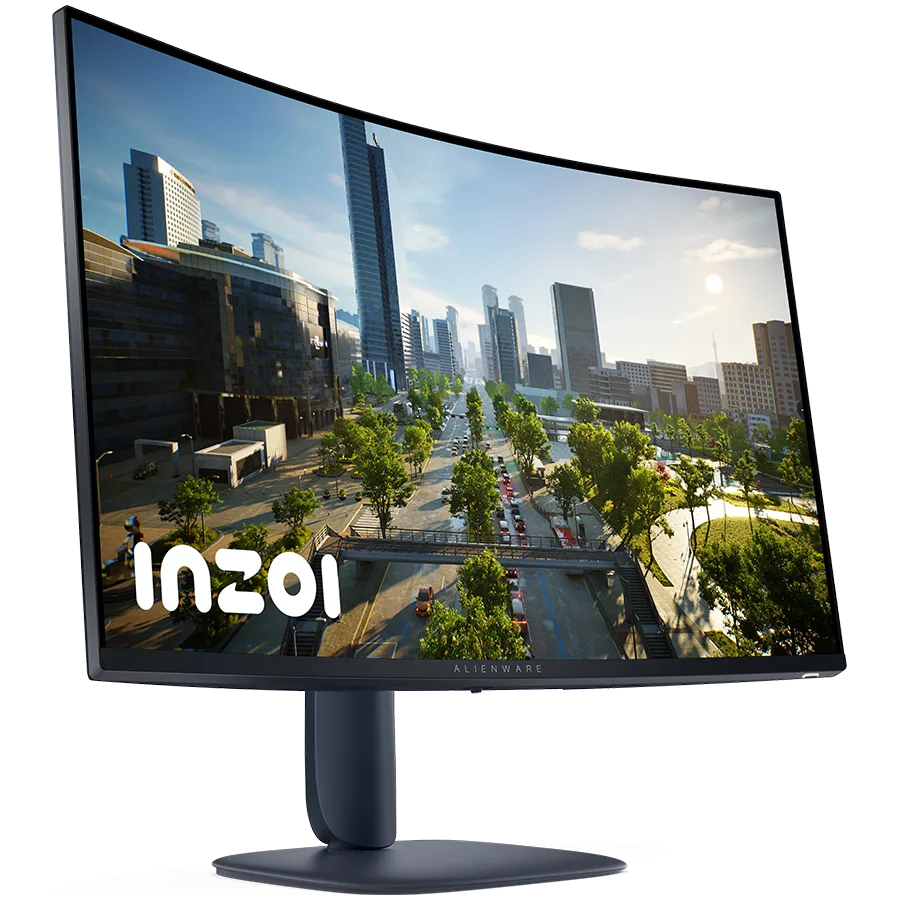 Монитор Dell Alienware AW3225DM Gaming Monitor, 32"(31.5") WQHD 2560x1440 180Hz, 95% DCI-P3 (CIE 1976), 400 cd/m2, 3000:1, 1ms, 178/178, 1xDP 1.4, 2xHDMI ports (HDCP 1.4 & 2.3), 1xUSB Type-B up, 2xUSB Type-A down, Height, Tilt - Image 2