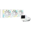 Охладител за процесор Охладител DeepCool LM360 WH 360mm CPU Liquid Cooler 2.4" LCD screen 3x120mm FL12 SE ARGB PWM Fans