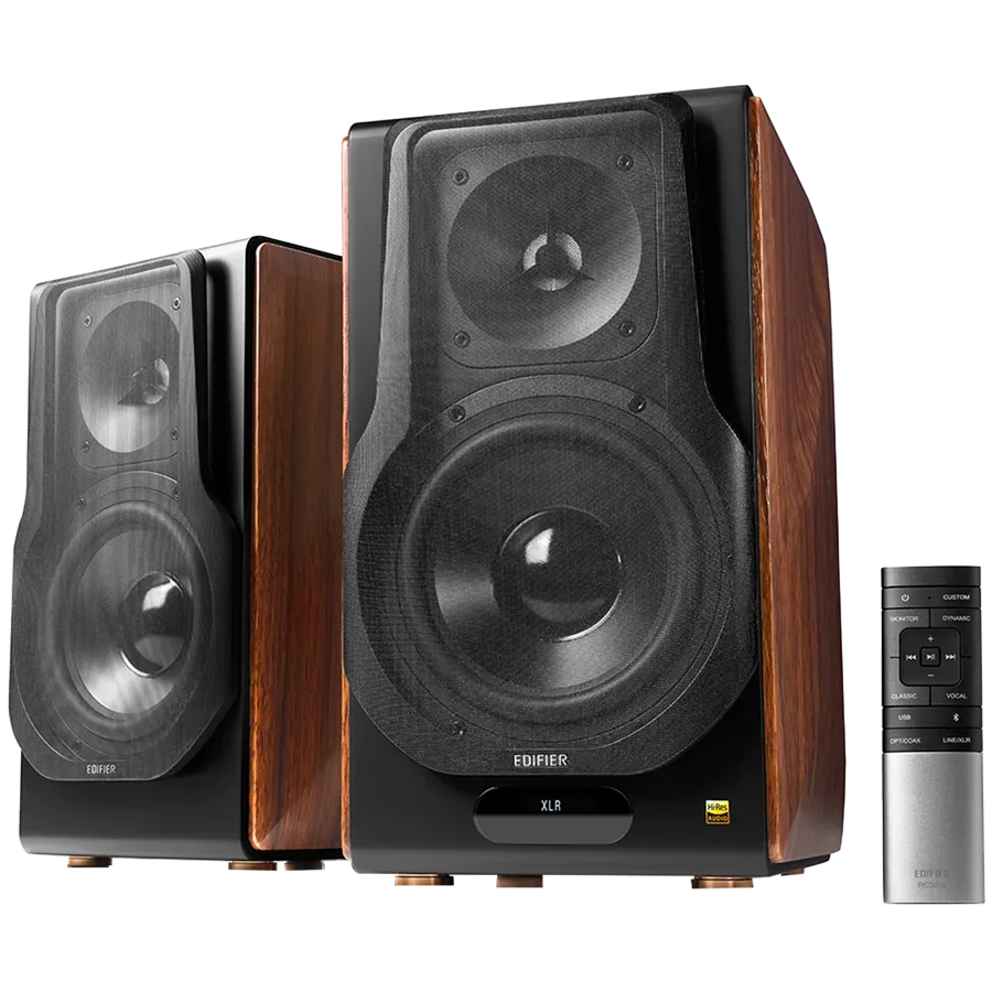 Тонколона Edifier S3000MKII Active Bookshelf Speakers (2.0) Bluetooth V5.0 Balanced XLR Optical Coaxial USB and Line inp
