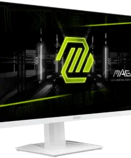 Alternative view of Монитор MSI MAG 274QRFW Gaming Monitor, 27" 180Hz, WQHD (2560x1440) 16:9, Rapid IPS Anti-glare, 1ms, 400nits, 1000:1, 178/178, AMD FreeSync, DisplayHDR 400, Adjustable Stand, 1x DP, 2x HDMI, 1x Headphone out, White, 3Y Warranty