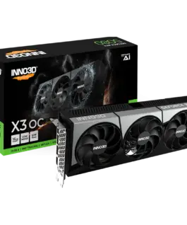 Видео карта INNO3D NVIDIA GEFORCE RTX 5080 X3 OC 16GB GDDR7 256bit 2460 MHz / 30Gbps 3x DP 1x HDMI 3 fan 25