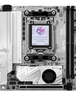 Дънна платка MSI MPG B850I EDGE TI WIFI mITX Socket AM5 Dual Channel DDR5 10000+MHz (OC) 1x PCIe x16 slot 2x M.2 slot 1x