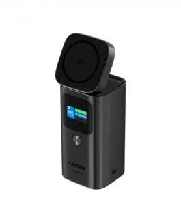 Външна батерия CANYON Qi2 magnetic power bank OnPower 150 15000mAh Aluminium Dark grey