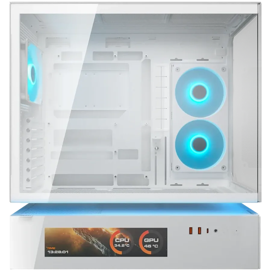 Кутия за компютър COUGAR CFV235 Vision PC Case, Mid Tower, White - Image 45